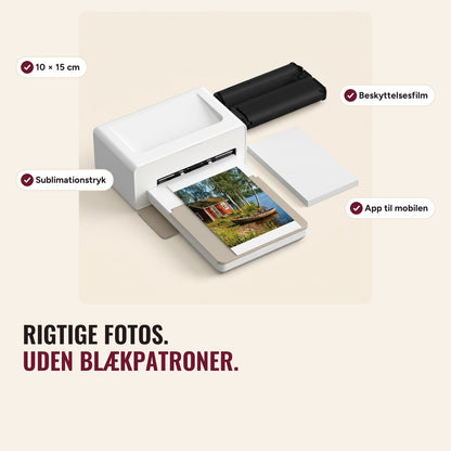 Fotoprinterens funktioner