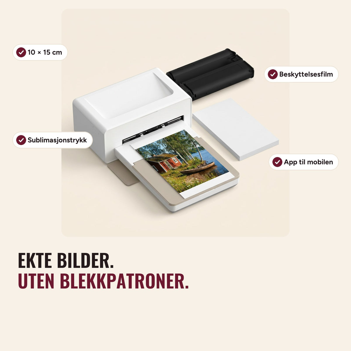 Fotoskriverens funksjoner