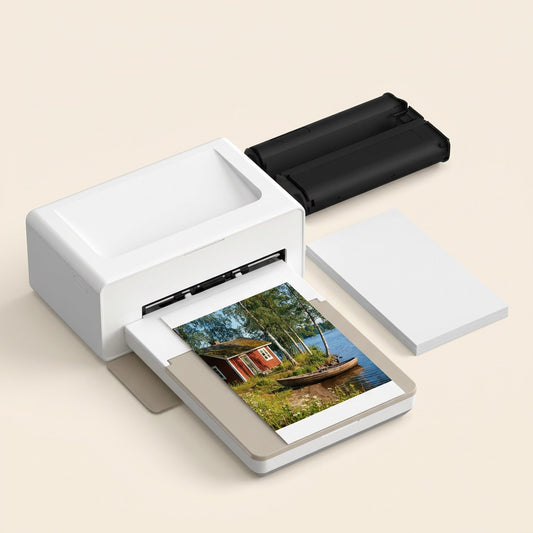 Fotora Fotoprinter™ med et printet foto